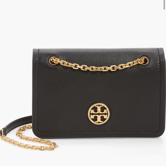 Tory Burch Carson Convertible Leather Crossbody Bag - Picture 7 of 9